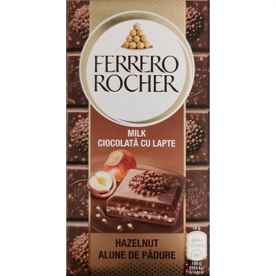 Rocher Mogyoró Tej 90G