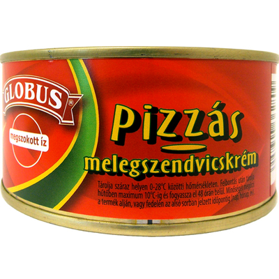 Globus Pizzás melegszendvicskrém 290g