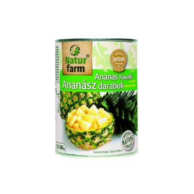Natur Farm Ananász konzerv darabolt 565g