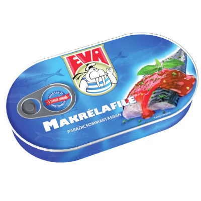 EVA makrélafilé Paradicsommártásban 170g
