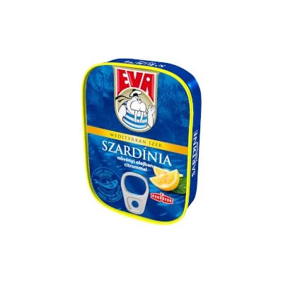 EVA szardínia Növényi olajban 115g