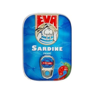 EVA szardínia Növényi olajban pikáns 115g