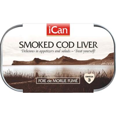iCan füstölt tőkehalmáj 120g