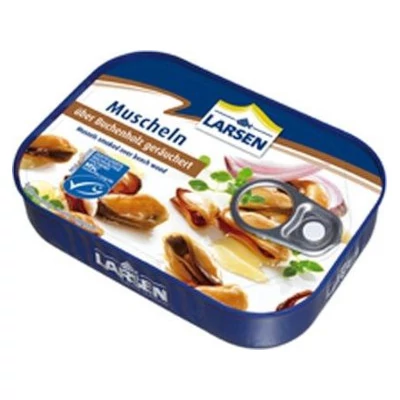 Larsen kagyló füstölt 110g
