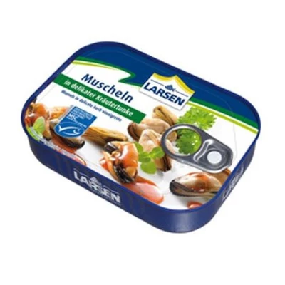 Larsen kagyló fűszeres pácban 110g