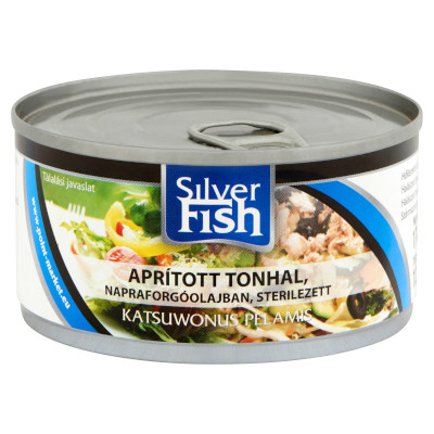 Silverfish Tonhal - aprított napraforgó olajban 170g
