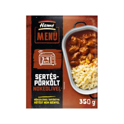 Hamé Menü Sertéspörkölt Nokedlivel 350g
