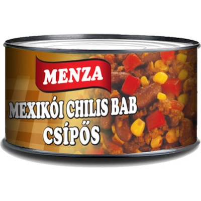 Menza Mexikói chilis bab csípős 400g
