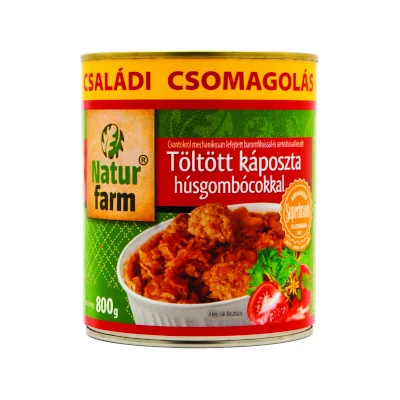 Natur Farm Töltött káposzta 800g
