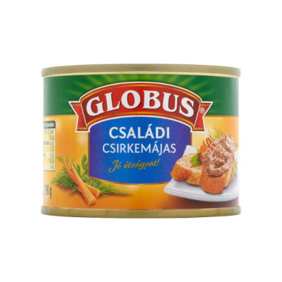 Globus családi májas Csirke 190g