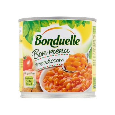 Bonduelle Bon Menu fehérbab paradicsomos 430g