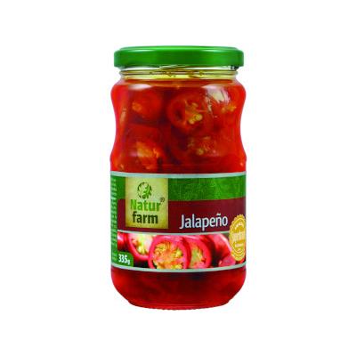 Natur Farm Jalapeno piros, szeletelt 355g