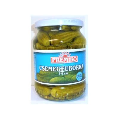 Premiko 3-6 cm Csemege uborka 720ml