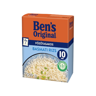 Ben's Original Basmati rizs főzőtasakban 4x125g