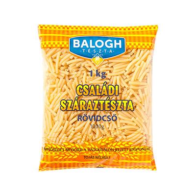 BALOGH tészta Rövid Cső 1kg