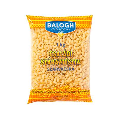 BALOGH tészta Szarvacska 1kg