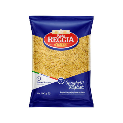 Reggia Spaghetti Tagliati-cérnácska 77 500g