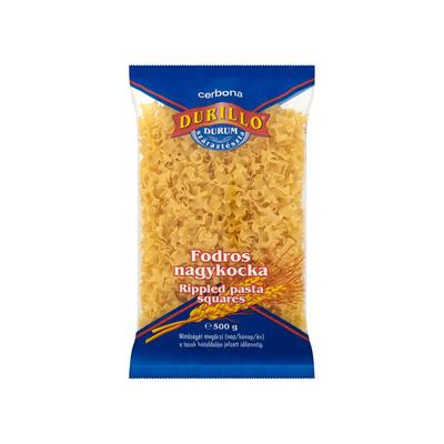 Durillo Tészta Fodros Nagykocka 500g