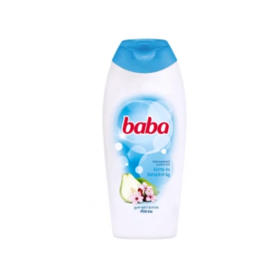 Baba tusfürdő Körte&amp;barackvirág 400ml