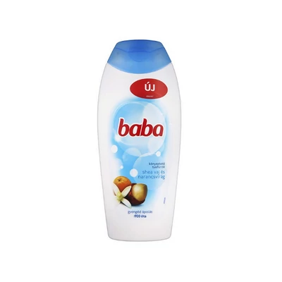 Baba tusfürdő Shea vaj és narancsvirág 400ml