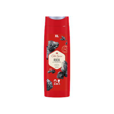 Old Spice tusfürdő Rock with Charcoal 400ml