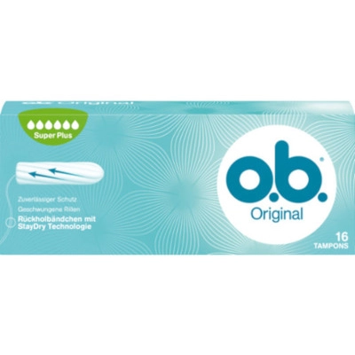 o.b. Original Super Plus tampon 16db