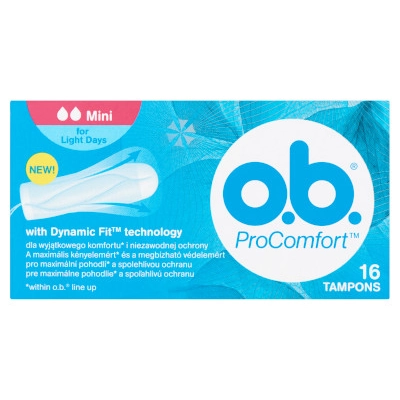 o.b. ProComfort Mini tampon 16db