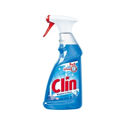 Clin ablaktisztító szórófejes Kék 500ml