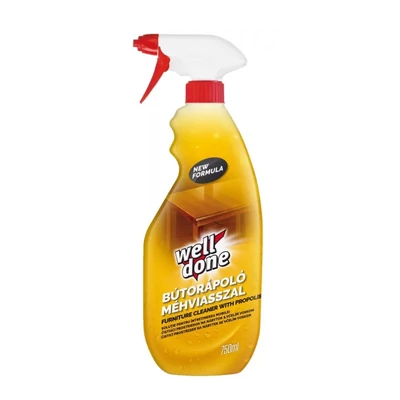 Well Done méhviaszos bútorápoló szórófejes 750ml