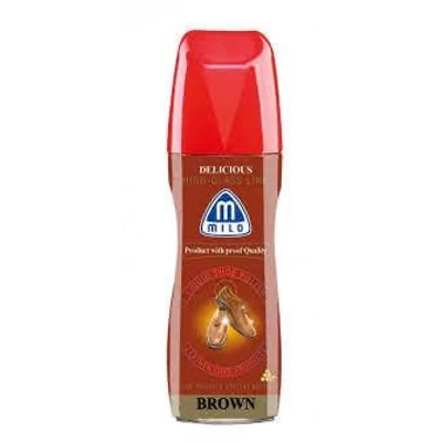 Milo folyékony cipőkrém szivacsfejjel Barna 75ml
