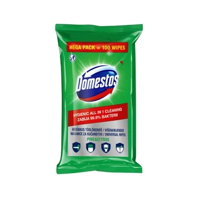 Domestos higikendő utántöltő Pine 100db