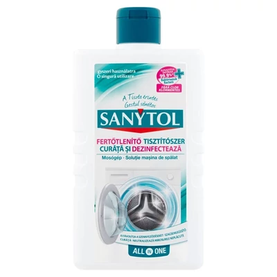 Sanytol fertőtlenítő mosógéptisztító 250ml