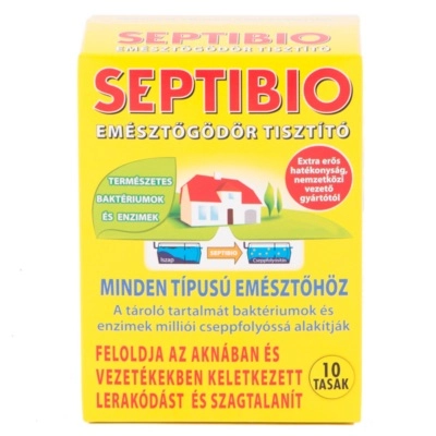 Septibio emésztőgödör tisztító 10 tasakos