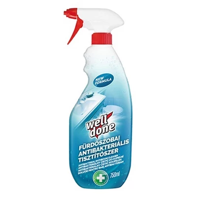 Well Done fürdőszobai fertőtlenítő hatású tisztítószer 750ml