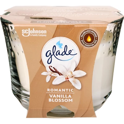 Glade Óriás illatgyertya Vanilia 224g