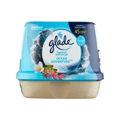 Glade Fürdőszobai légfrissítő zselé Ocean 180g