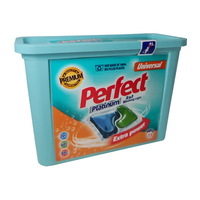 Perfect Platinum mosógél kapszula 2in1 Univerzál 33db