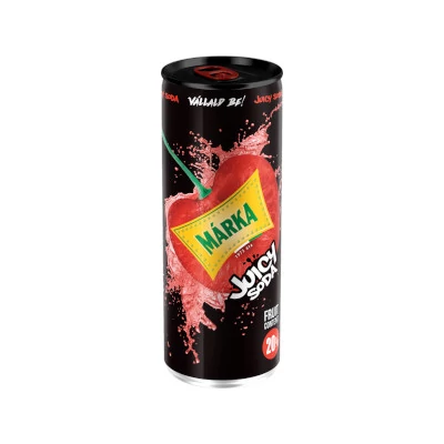 Márka Juicy Soda meggy szénsavas üdítő 250ml