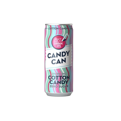 Candy Can Cotton Candy Zero Sugar 330ml