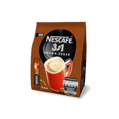 Nescafe 3in1 barna cukorral 10x16,5g