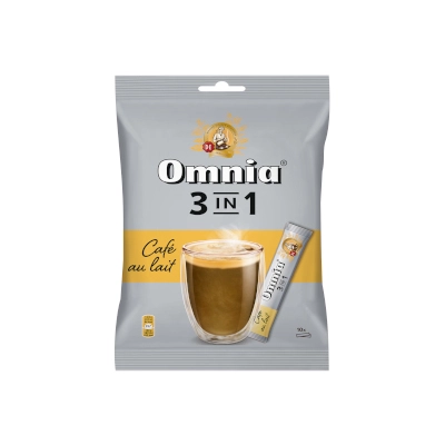 DE Omnia 3in1 Cafe au lait 10*12,5g