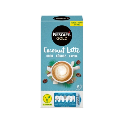 Nescafe Cappuccino Gold Coconut Latte 6*15g