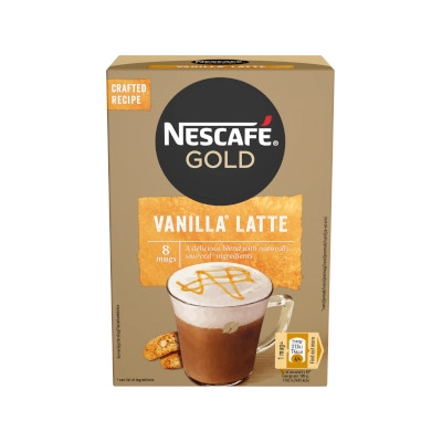Nescafé Cappuccino Gold vanilla latte 8*18,5g