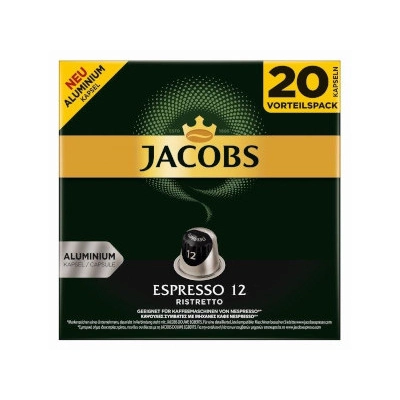 DE Jacobs NCC 20db-os kapszula Espresso 12 Ristretto 104g