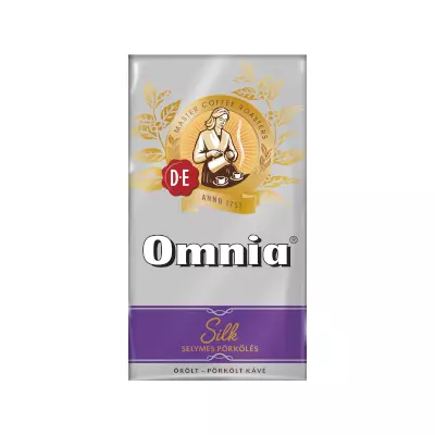 DE Omnia Silk őrölt kávé 1kg