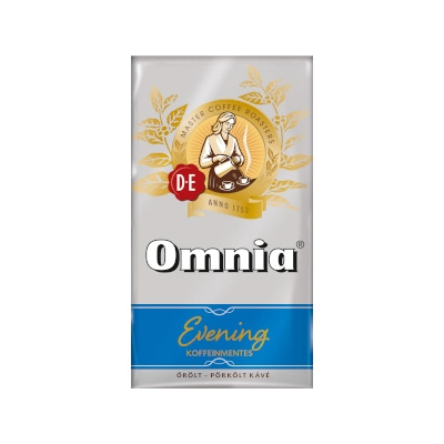 DE Omnia Evening koffeinmentes őrölt kávé 250g