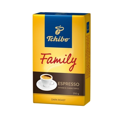 Tchibo Family Espresso őrölt kávé 250g