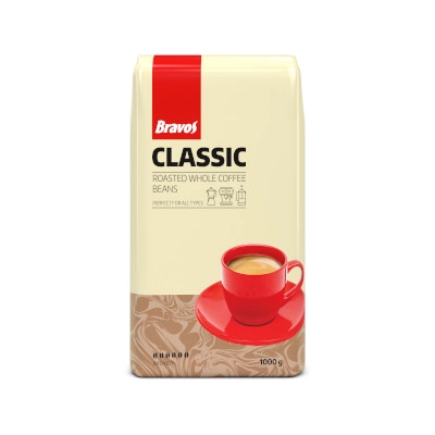 Bravos Classic szemes kávé 1kg