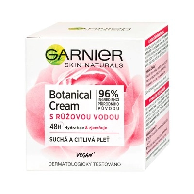 Garnier hidratáló arckrém 24H Száraz-érzékeny bőrre Rózsa kivonat 50ml