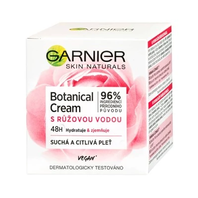 Garnier hidratáló arckrém 24H Száraz-érzékeny bőrre Rózsa kivonat 50ml